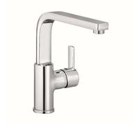 Kludi Zenta - Grifo monomando de lavabo con caño giratorio, cromo 420260575