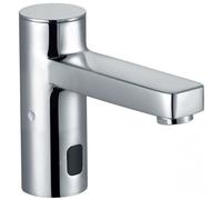 Kludi Zenta - Grifo automático de lavabo, alimentación de red, cromo 3820205