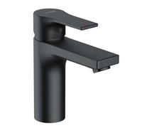 Kludi Zenta SL - Grifo de lavabo con desagüe Push-Open, negro mate 482983965