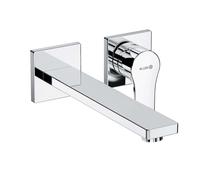 Kludi Zenta SL - Grifo de lavabo empotrado, 2 orificios, cromo 482450565