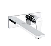 Kludi Zenta SL - Grifo de lavabo empotrado, 2 orificios, cromo 482480565