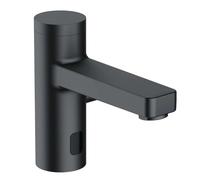 Kludi Zenta SL - Grifo electrónico de lavabo, alimentación por pilas, negro mate 3810039