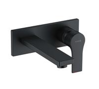 Kludi Zenta SL - Grifo empotrado de lavabo, negro mate 482473965