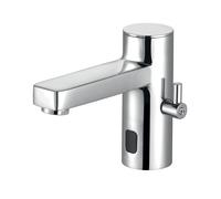Kludi Zenta SL - Grifo automático de lavabo, alimentación por batería, cromo 3810005WR
