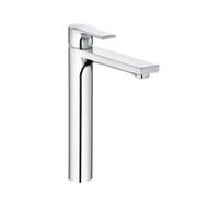 KLUDI ZENTA SL Mezclador monomando de lavabo, altura de caño 240 mm, 5 l/min, sin juego de desagüe, 482560565, Color: cromado
