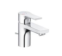 KLUDI ZENTA SL Mezclador monomando de lavabo, altura de caño 75 mm, EcoPlus, 482630565, Color: cromado