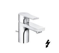 KLUDI ZENTA SL Mezclador monomando de lavabo, altura de caño 75 mm, para acumuladores sin presión, cromo, 482770565
