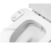 KMINA Bidet WC Inodoro Japonés no Eléctrico, Chorro de Agua Fría, Blanco