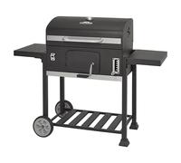 KMS Barbacoa de carbón Black Angus XXL (Superficie de la parrilla (An x Pr): 70 x 43 cm, Negro)