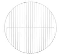 KMUNGDWG Parrilla redonda de 44,5 cm de acero inoxidable 304, parrilla portátil para barbacoas de carbón, barbacoas esféricas y fogatas, fácil de limpiar y resistente a la corrosión para un uso