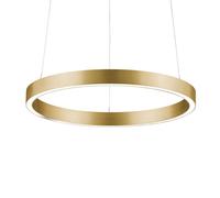 Knapstein Lámpara colgante LED Svea-40 sensor gestos, oro