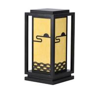 KNBVFHG Farola Exterior De 15,7'' De Altura, Moderna, Para Entrada De Patio, Columnas Exteriores, Luces De Jardín Tradicionales Impermeables, Farola De Jardín Clásica, Luminaria Para Patio, Porche