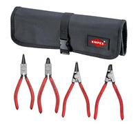 Knipex 00 19 9 K 52 nos anillo de retención recto y de 90 ° snap-ring Juego de alicates en bolsa (4 piezas)