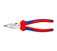 Knipex 08 25 185 alicate universal en punta con mangos confort cromado