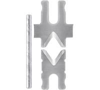 Knipex Cuchillas de recambio para 12 62 180 (20 mm) y 12 69 21, 1 par