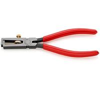 KNIPEX 11 01 160 Alicate pelacables negro atramentado recubiertos de plástico 160 mm