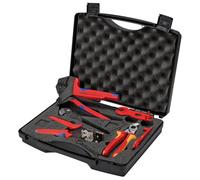 KNIPEX 13169 97 91 04 V02 - Maletín de herramientas para energía fotovoltaica para conectores de cable solar MC4 (multicontacto)