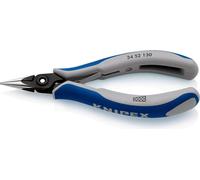 Knipex 34 52 130, Alicates de corte y pelado, Acero, Azul, Gris, 130 mm, 61 g