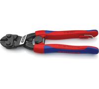 Knipex 71 32 200 T, Alicates de corte con palanca, 6 mm, acero cromo vanadio, plástico, azul, rojo, 55 mm