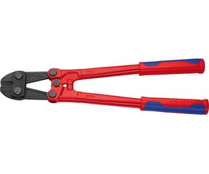 Knipex 71 72 460, Corta-tornillos, acero cromo-vanadio, acero, plástico, azul/rojo