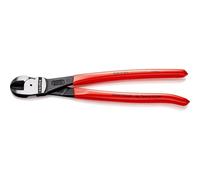 Knipex 74 91 250, Alicates de corte diagonal, acero cromo vanadio, plástico, rojo, 52 mm, 250 mm