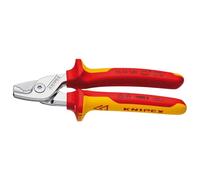 KNIPEX 95 16 160 SB StepCut VDE - Tijeras aisladas para cables, 160 mm