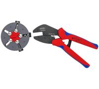 KNIPEX 97 33 03 MultiCrimp® PV Alicates de crimpado, 9-0.25 pulgadas