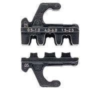 KNIPEX 97 39 05: Matriz de crimpado para conectores sin aislamiento y de tipo espiga (ancho de conector: 4,8 + 6,3 mm)