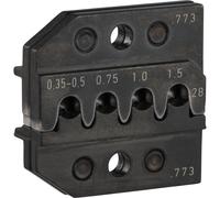 Knipex 97 49 28 Juego de matriz de crimpado para AMP Superseal 1.5