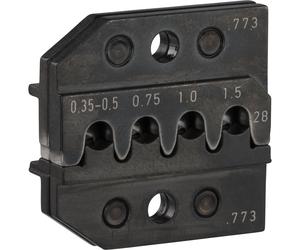 Knipex 97 49 28 Juego de matriz de crimpado para AMP Superseal 1.5