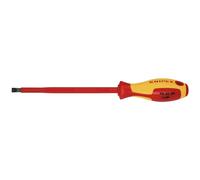 KNIPEX 98 20 80 VDE Destornillador ranurado aislado, 8,0 x 175 mm