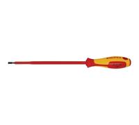 KNIPEX 98 21 45 VDE - Destornillador ranurado aislado, 4,5 x 180 mm