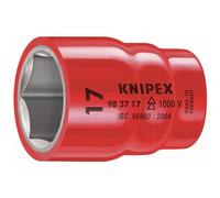 KNIPEX 98 37 17 3/8 1000 V aislado 17 mm hexagonal