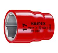 Knipex 98 47 24 - Vaso hexagonal para tornillos de cabeza hexagonal