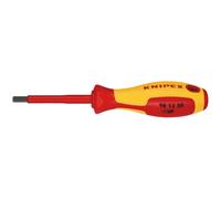 Knipex Aislamiento VDE Hexágono Screwdriver 5.0 x 75mm Anti- Roll Mango 98 13 50