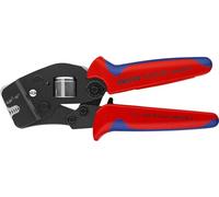 Knipex Alicate autoajustable 97 53 08 – crimpar punteras huecas, mangos multicomponente 190 mm
