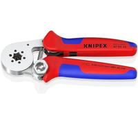 Knipex Alicate autoajustable para crimpar punteras huecas 97 55 14 – 180 mm cromado