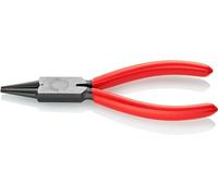 KNIPEX Alicate de boca redonda con cartulinas autoservicio recubiertos de plástico 140 mm, 22 01 140 SB
