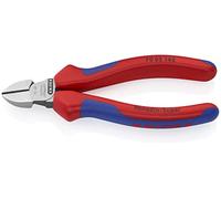 KNIPEX Alicate de corte diagonal con cartulinas autoservicio con mangos multicomponente 140 mm, 70 02 140 SB