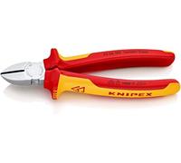 Knipex alicate de corte diagonal cromado, aislados con fundas multicom