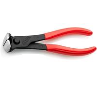 KNIPEX Alicate de corte frontal recubiertos de plástico 160 mm, 68 01 160