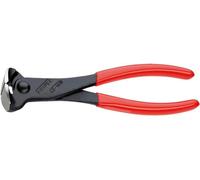 Knipex alicate de corte frontal recubiertos de plástico 180 mm, 68 01