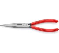 Knipex Alicate de boca semirredonda 26 11 200 - 200 mm recubierto de plástico Rojo/Azul
