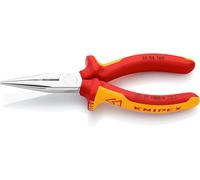 Knipex Alicate de montaje 25 06 160 – aislado VDE 160 mm, cromado, mangos bicomponentes