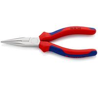KNIPEX Alicate de montaje (alicate de radio) cromado con mangos confort 160 mm, 25 05 160 SB