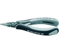 KNIPEX Alicate de precisión de montaje para electrónica ESD con mangos multicomponente 130 mm, 34 22 130 ESD