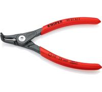 KNIPEX Alicate de precisión para arandelas para arandelas exteriores de ejes Mangos plasticos por inmersión, 49 21 A11