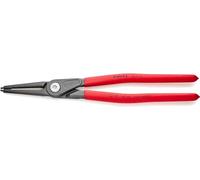 Knipex Alicate de precisión recto 48 11 J4 – para arandelas interiores 85–140 mm, mangos plásticos