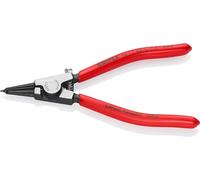 Knipex Alicate para arandelas de sujeción 46 11 G0 para ejes recubiertos de plástico, 140 mm