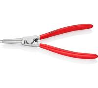 KNIPEX Alicate para arandelas para arandelas exteriores de ejes cromado recubiertos de plástico 210 mm, 46 13 A3